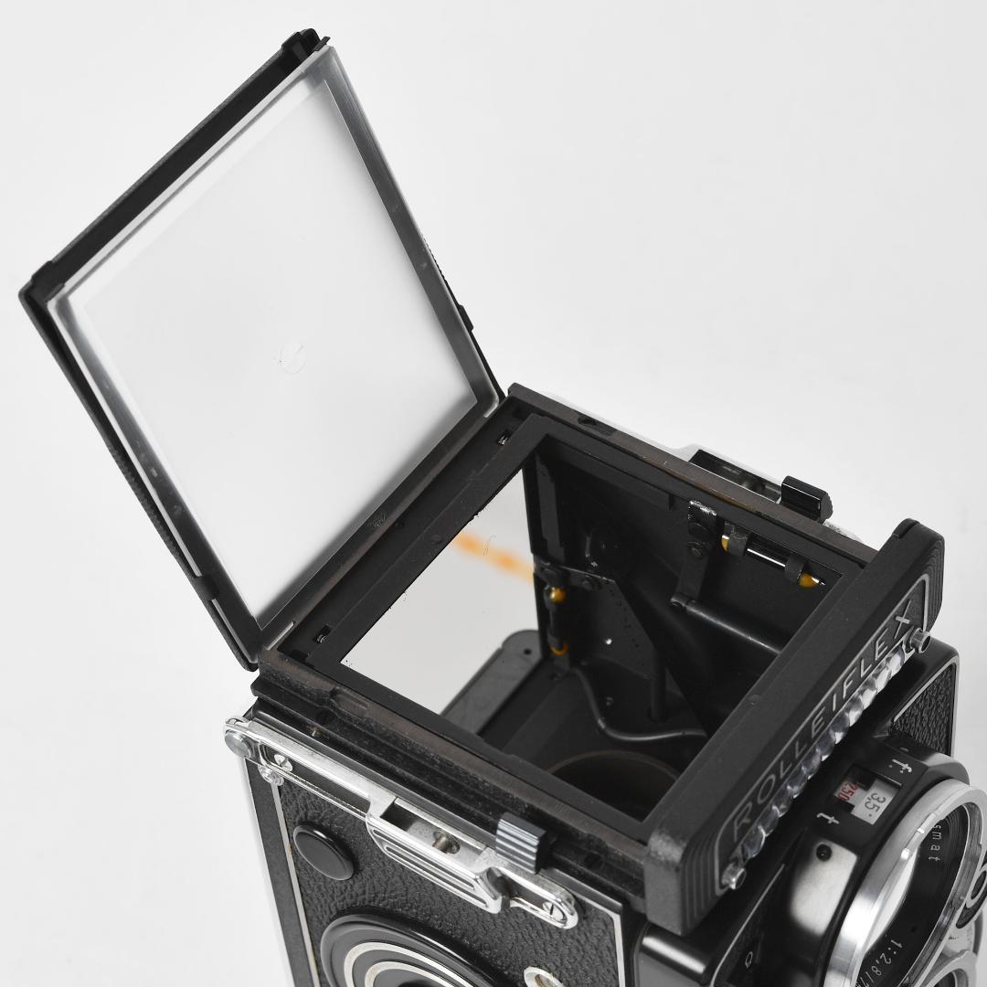 オーバーホール済 ROLLEIFLEX Planar f3.5 ホワイトフェイス