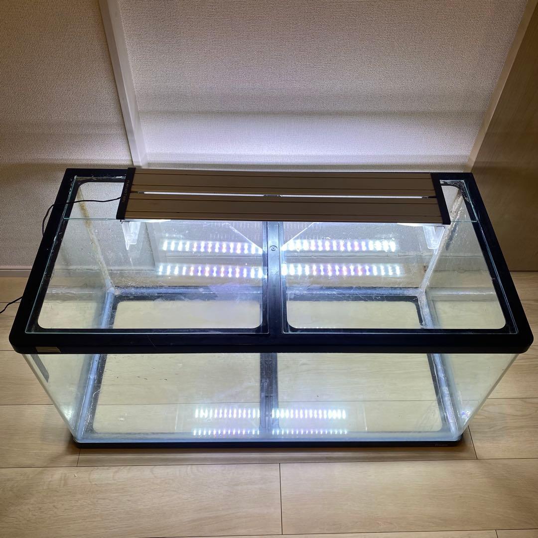 K.KOSHI様商談中 【最安】900×450×450 曲げガラス水槽　ニッソー