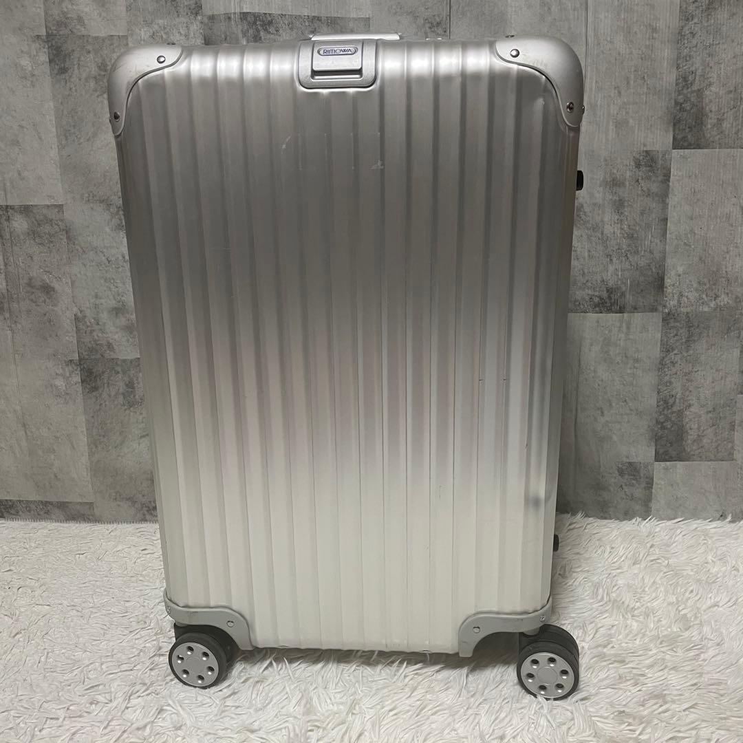 リモワ　トパーズ　4輪　63L シルバー　スーツケース　大容量　マルチホイール