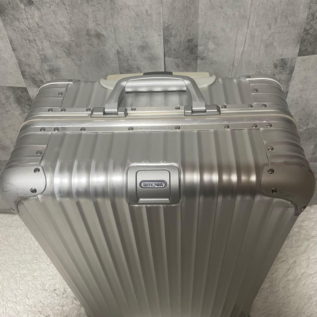 リモワ　トパーズ　4輪　63L シルバー　スーツケース　大容量　マルチホイール