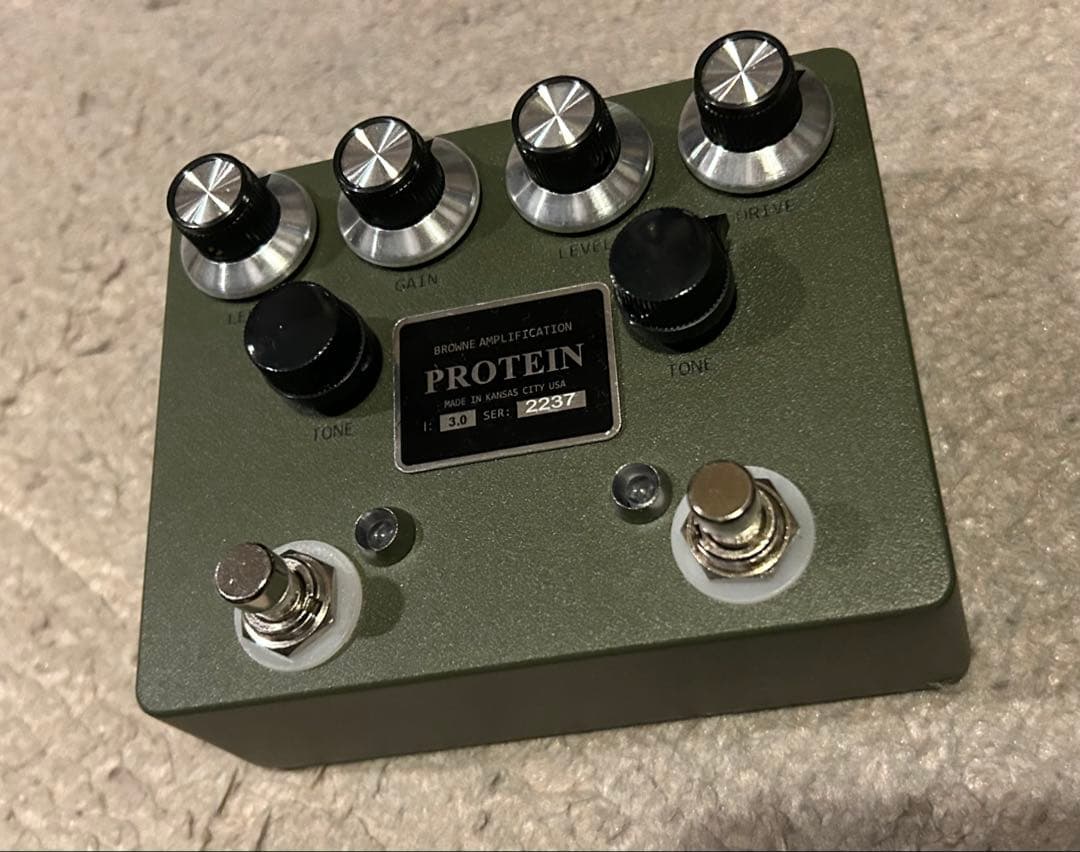 ギター BROWNE AMPLIFICATION PROTEIN OVERDRIVE