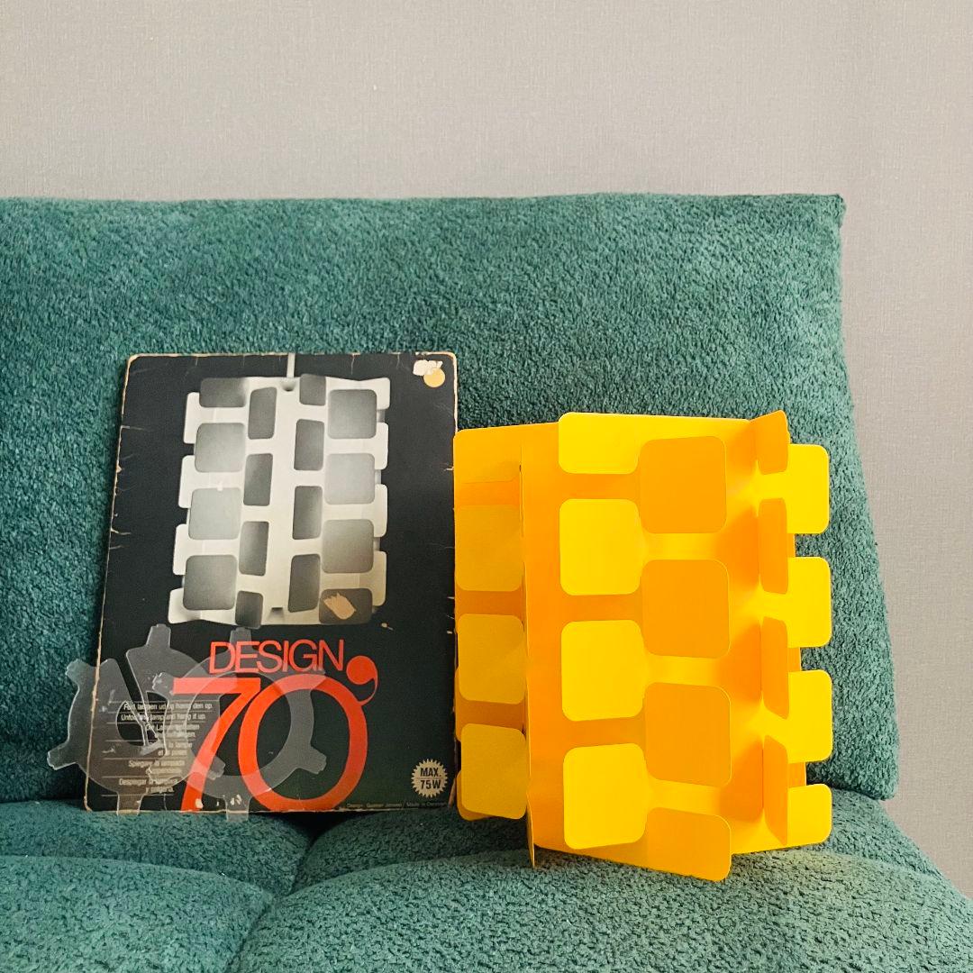 70'S デンマーク製「フラットパック」ペンダントライト ×2 スペースエイジ