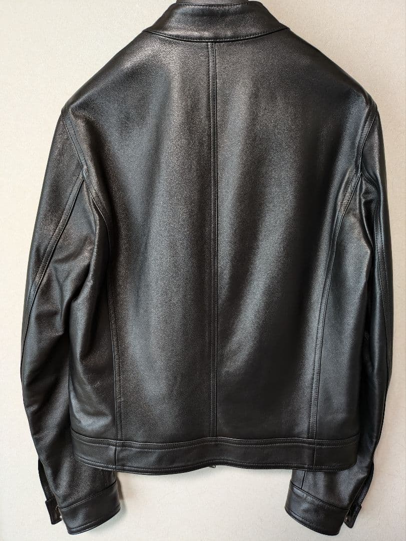 未使用エンメティ　シングルライダースレザージャケット