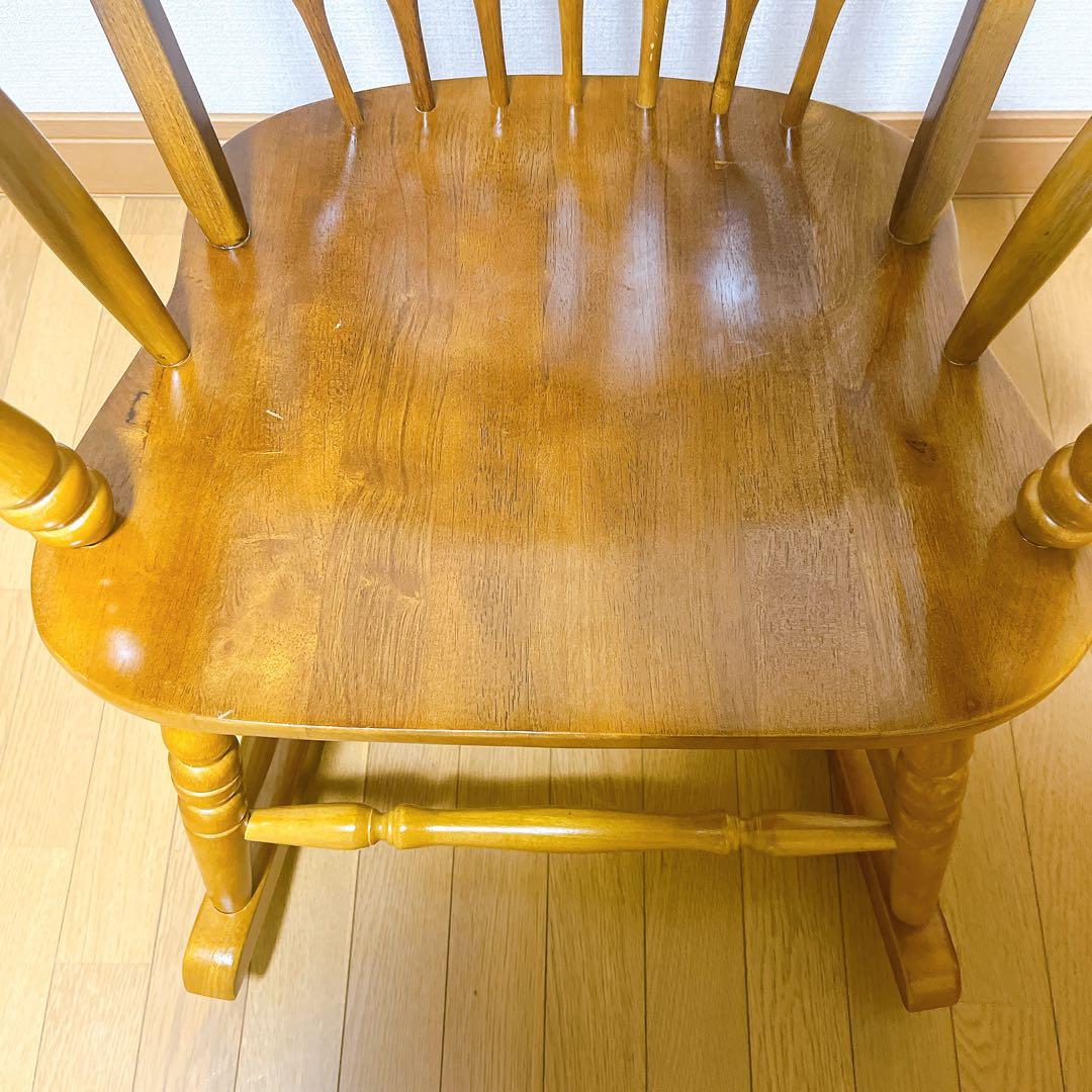 ロッキングチェア アームチェア 椅子 チェア 木製 ビンテージ カントリー