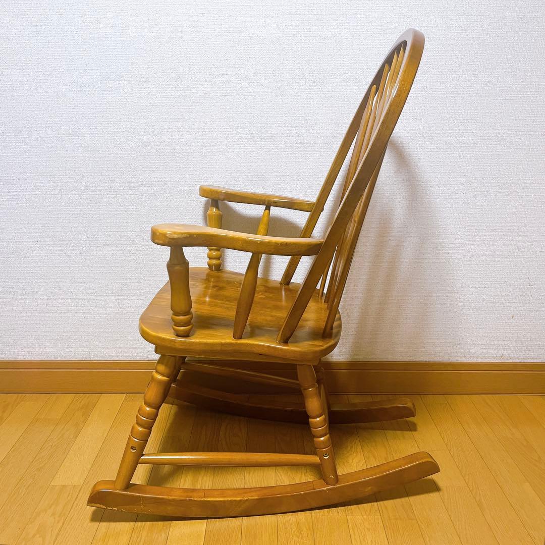 ロッキングチェア アームチェア 椅子 チェア 木製 ビンテージ カントリー