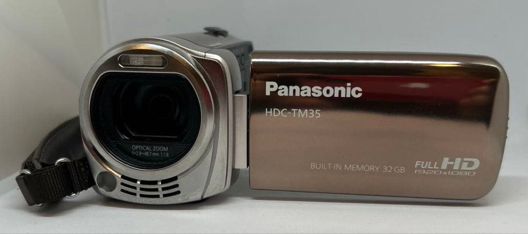 【美品】Panasonic HDC-TM35 ゴールド 32GB　完動品