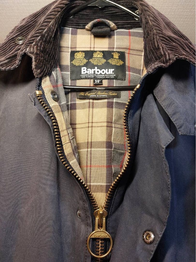 Barbour 【SL BORDER】　オイルレス！！
