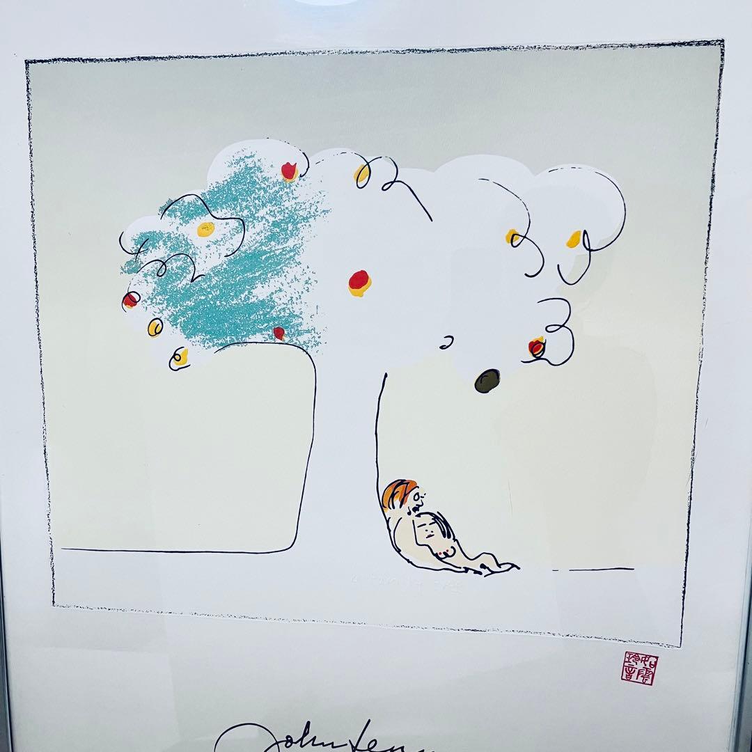 T*E様 値下げ　ビートルズ　ジョン・レノン　リトグラフ　《a Family T