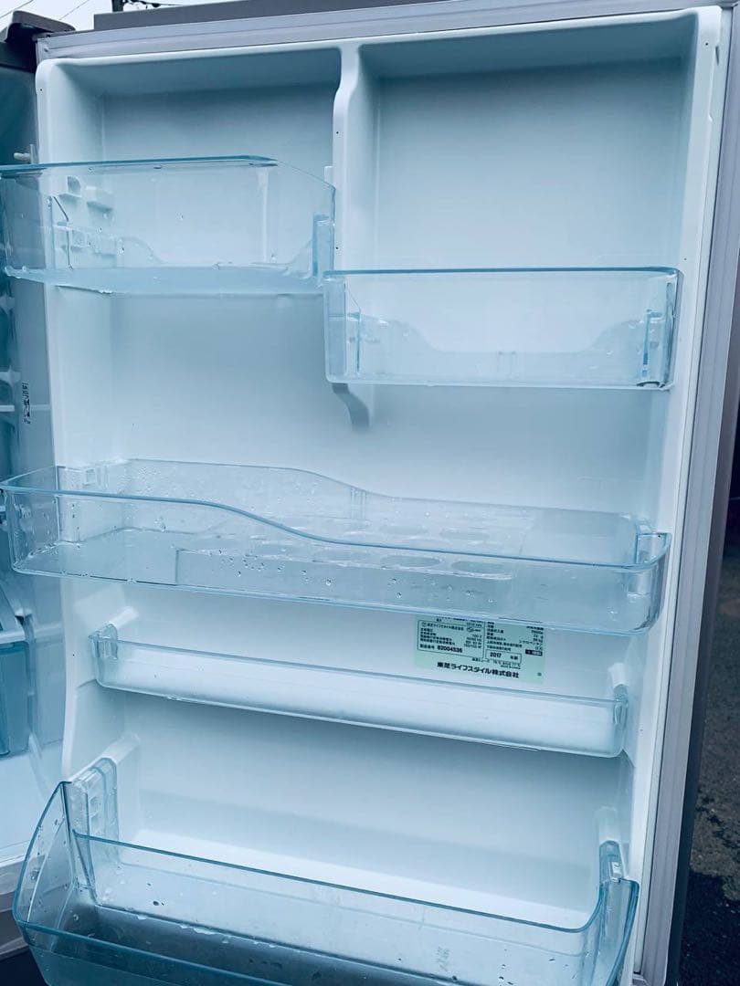 送料設置無料　TOSHIBA ノンフロン冷蔵庫　GR-K41G