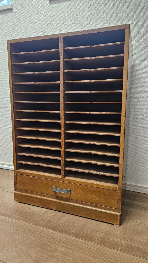 木製ドキュメントシェルフ 中古品 書類整理