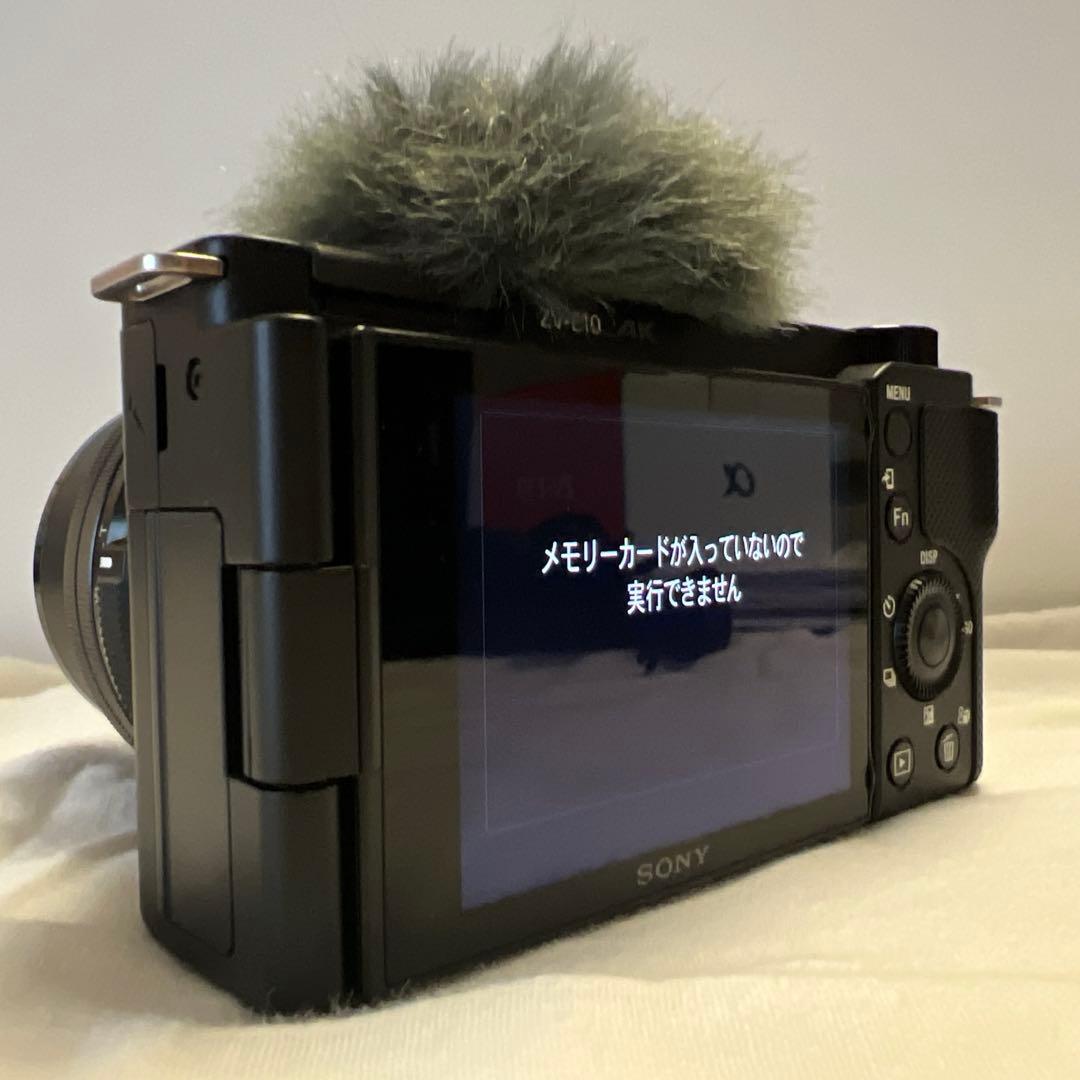 【撮影少なめ】Sony ZV-E10 ミラーレス一眼セット＋グリップ