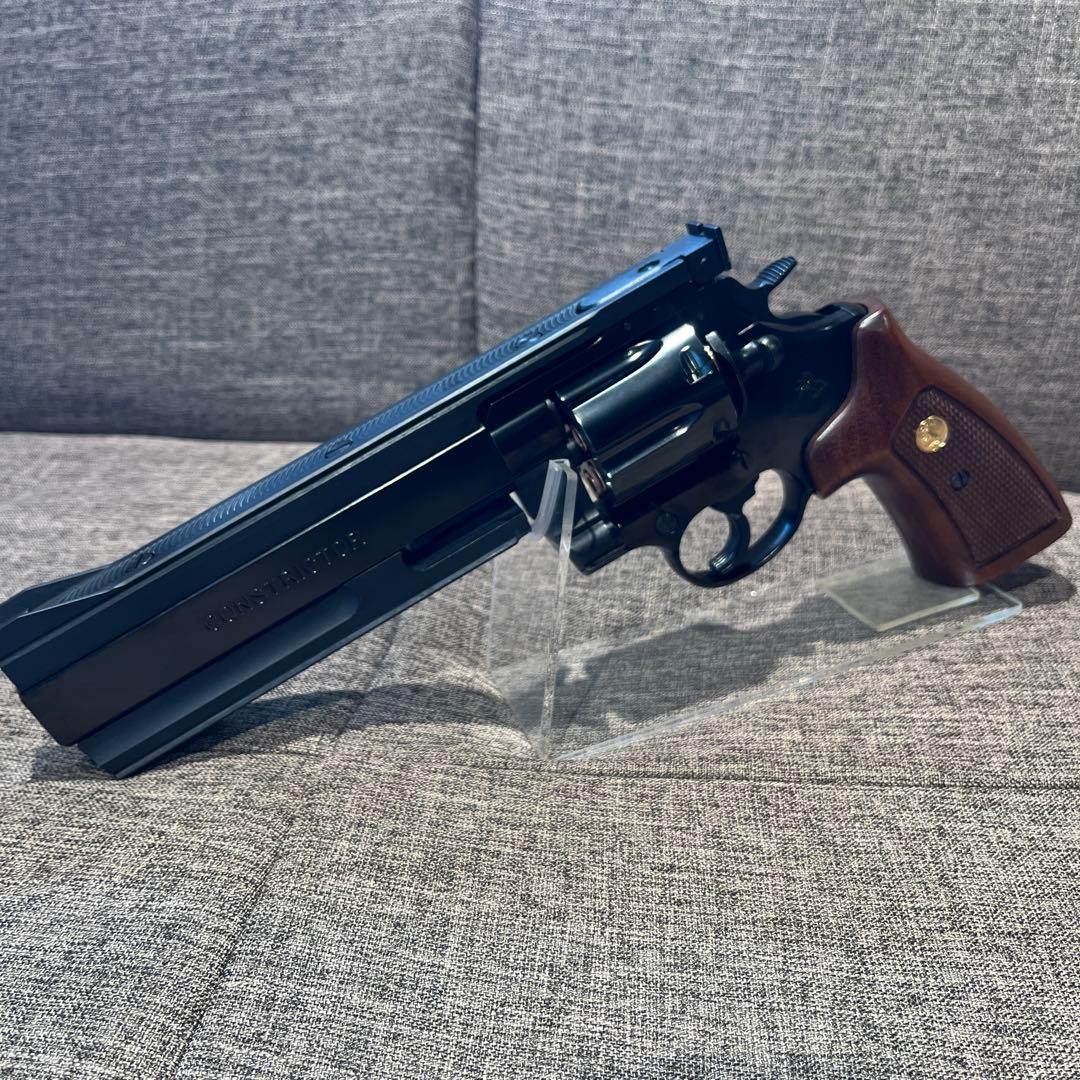 マルシン コンストリクター WディープブラックABS 木製グリップ