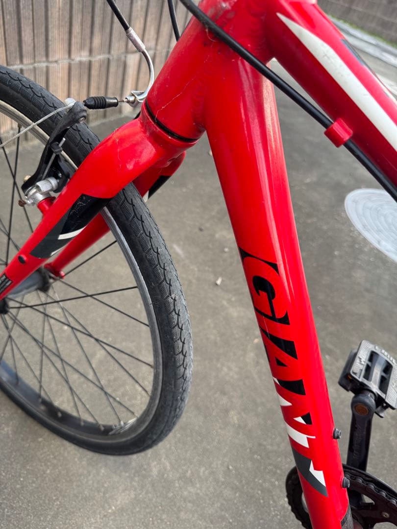 GIANT ESCAPE JR レッド　24インチ