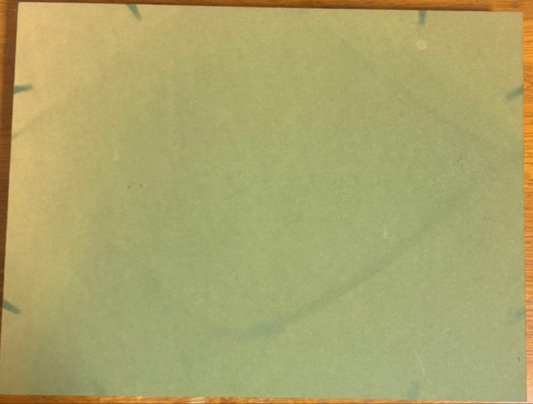 【油彩原画】淀川盛利「新緑の湯殿山」大正生まれ洋画家｜一水会｜額装付き