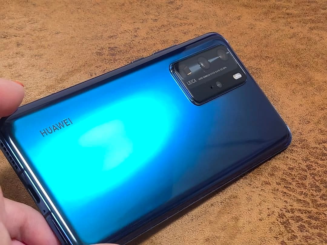 【極美品】HUAWEI P40 Pro ディープシーブルー 8GB/256GB