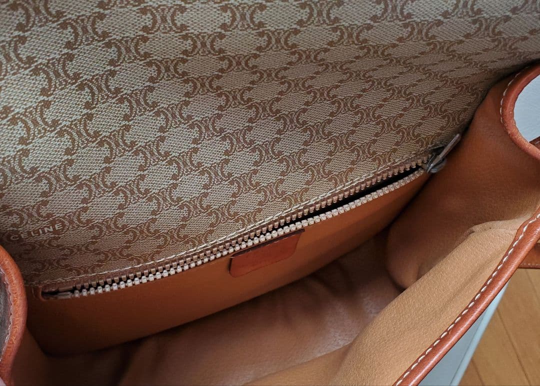 【CELINE】ショルダーバック マカダム PVC トリオンフ オールドセリーヌ