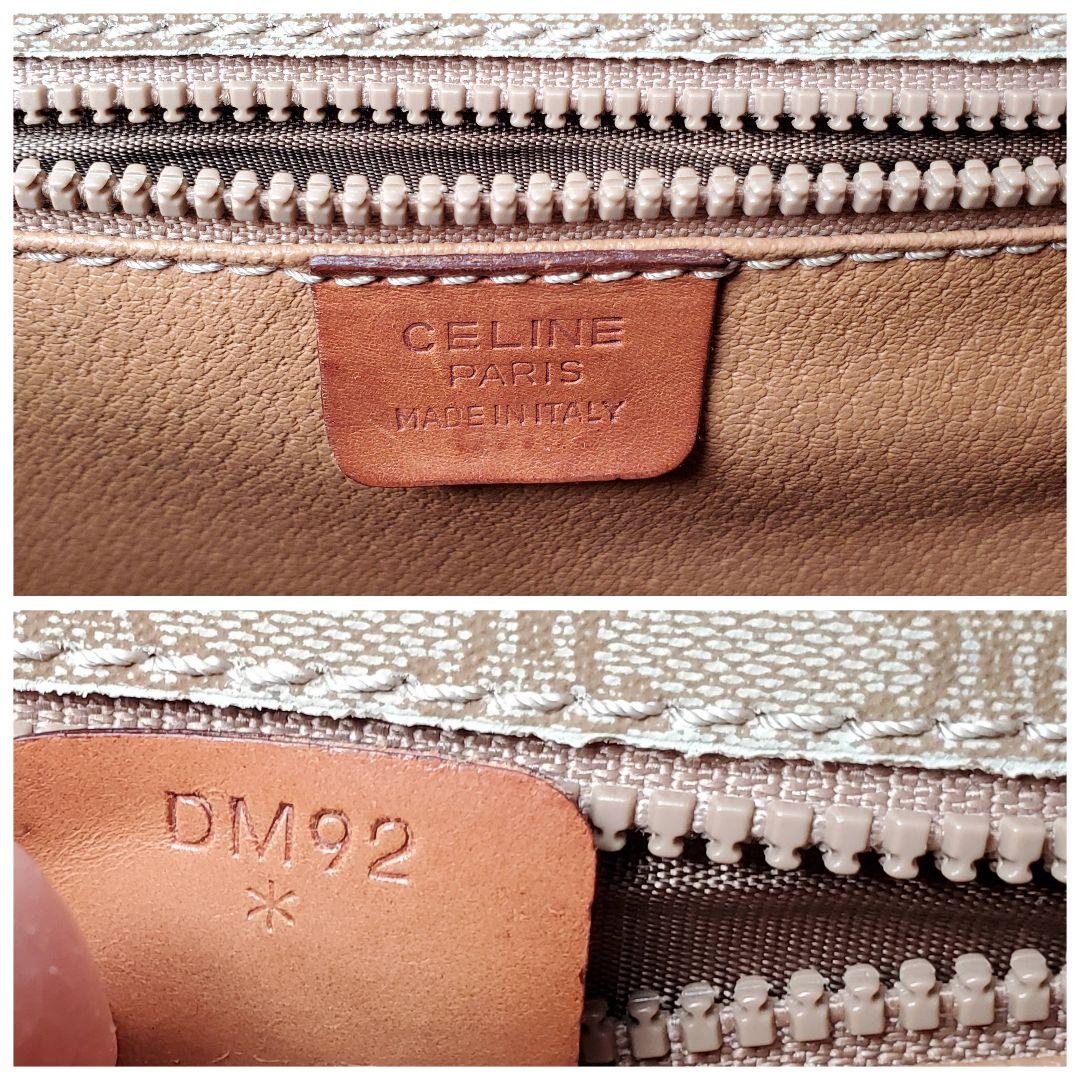 【CELINE】ショルダーバック マカダム PVC トリオンフ オールドセリーヌ