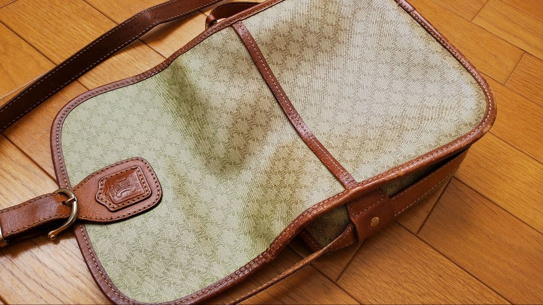 【CELINE】ショルダーバック マカダム PVC トリオンフ オールドセリーヌ