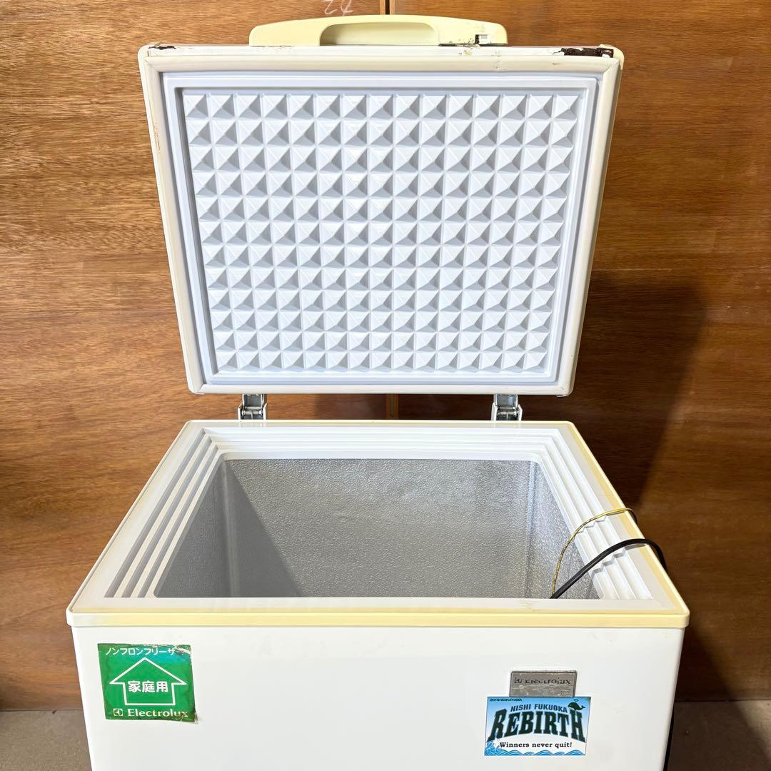 【福岡】エレクトロラックス 冷凍ストッカー 業務用 家庭用 105L 100V
