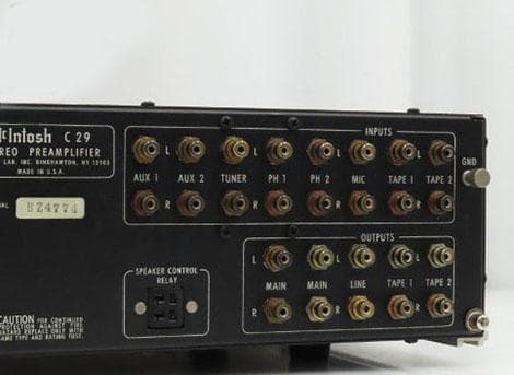 McIntosh C29 プリアンプ マッキントッシュ