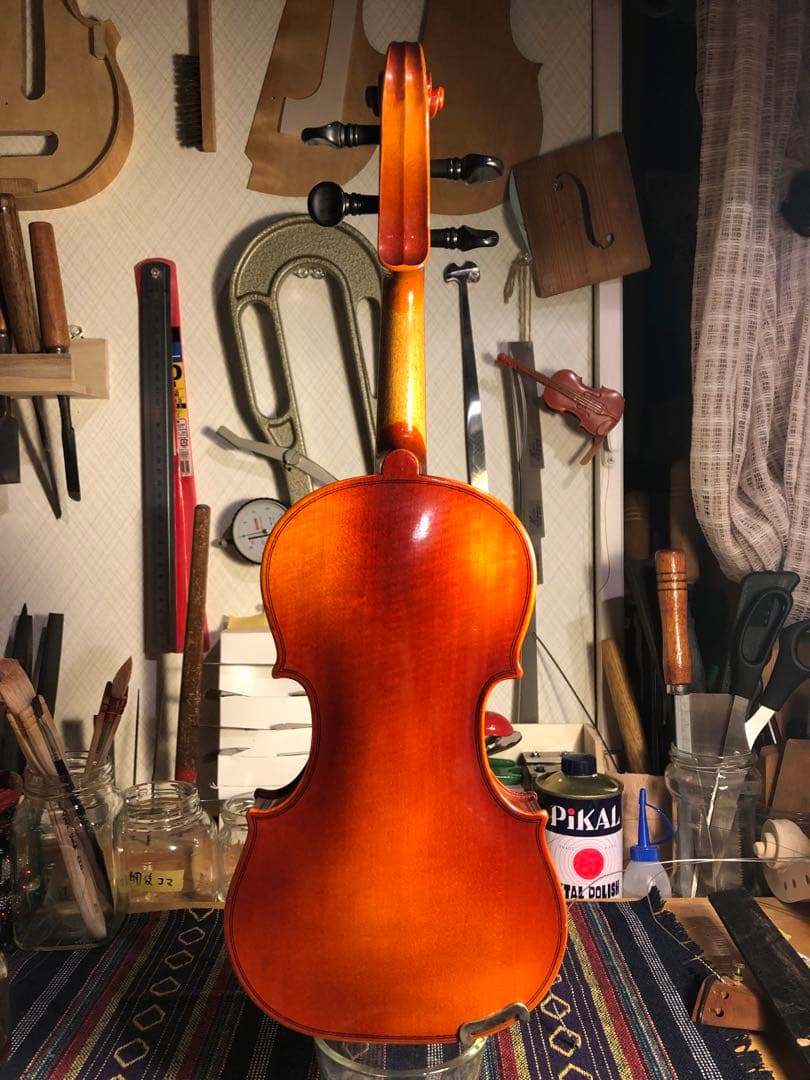 【駒&魂柱調整済】Suzuki分数バイオリンNo280 1/10 1977