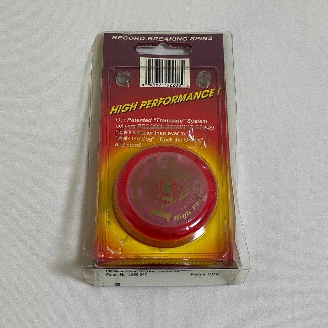 ヨーヨー YOMEGA ファイヤーボール NYYC1999 未開封 ネオンレッド