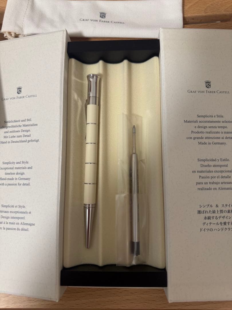 【新品】高級 Graf von Faber-Castell ボールペン ドイツ製