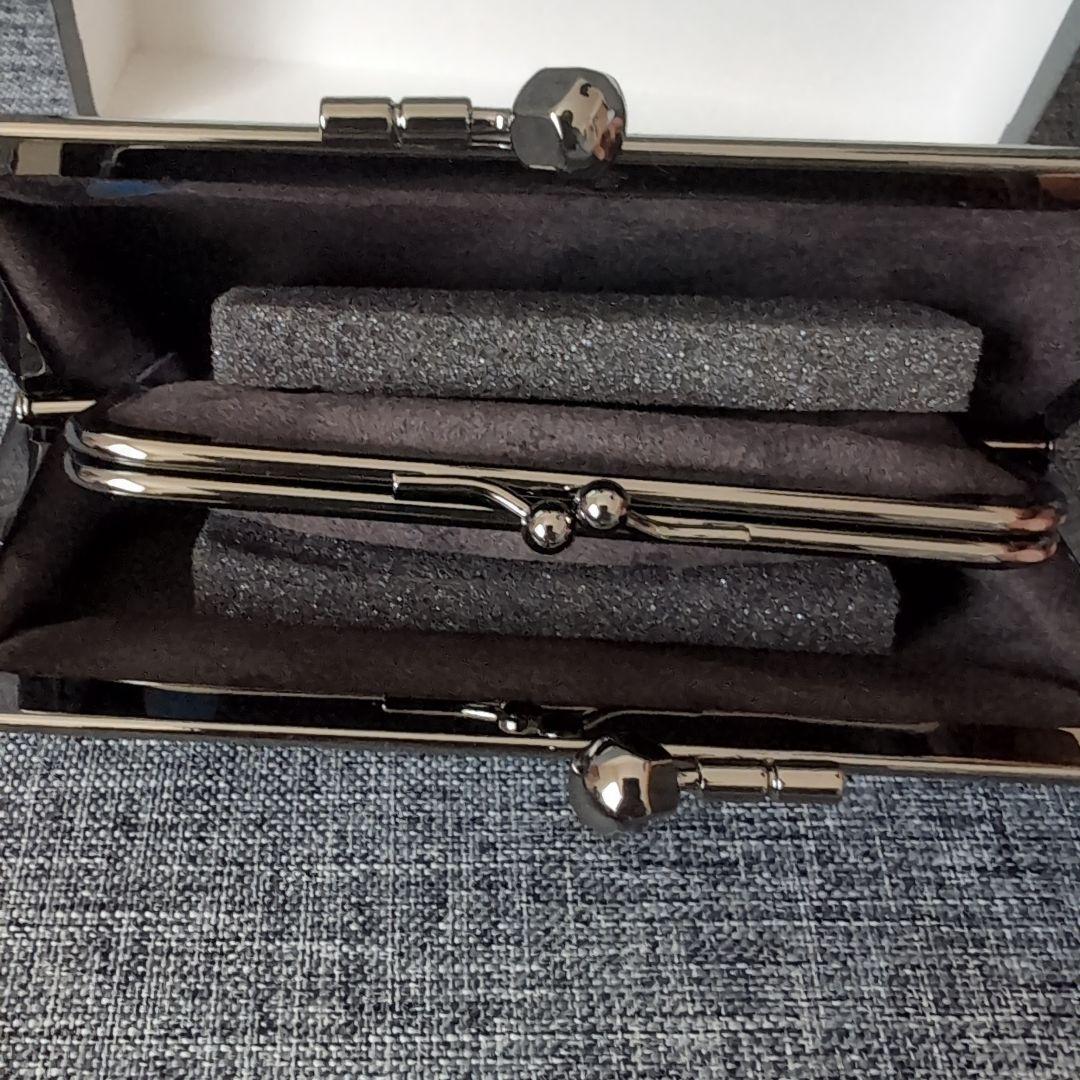 Suicaのペンギン印傳親子がま口