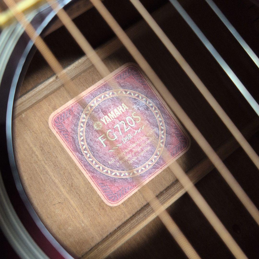 YAMAHA FG720S トップ単板 弾きやすい 美品