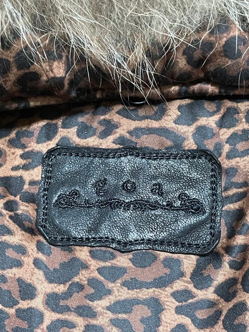 goa レザージャケット　ファー