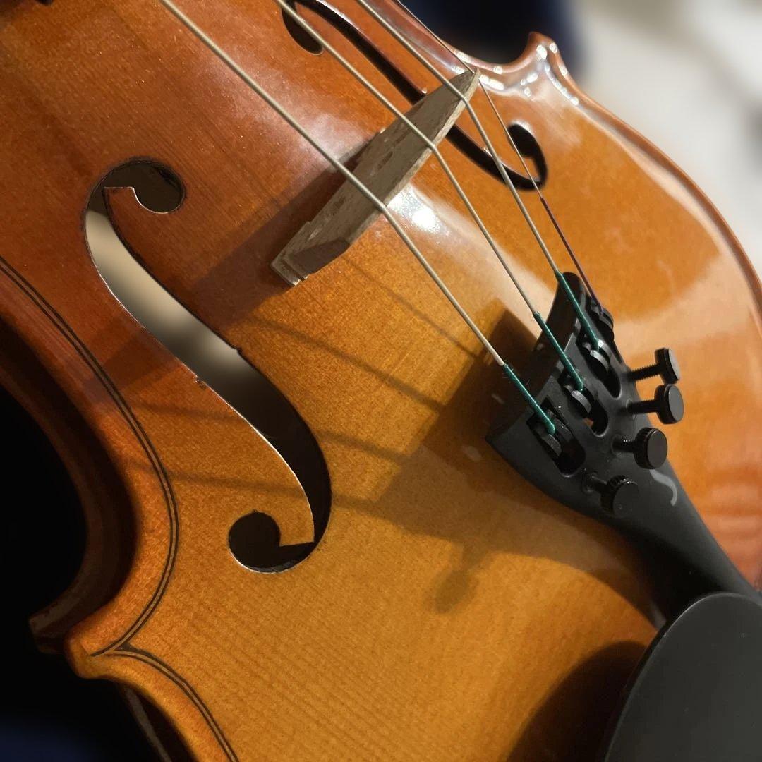 Stentor student II 1/2オレンジバイオリン 本体 ケース付き