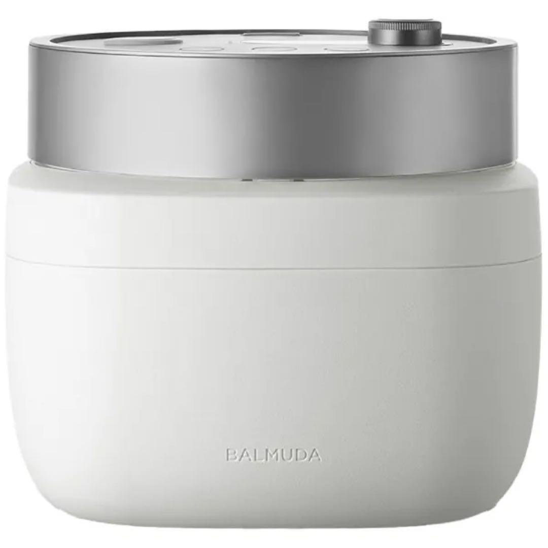 新品 炊飯器 BALMUDA The Gohan ホワイト K08A-WH
