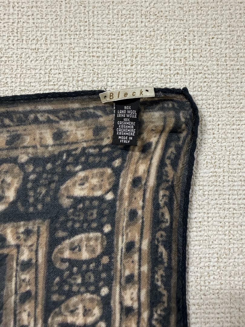 【SHIPS別注】Bleck: ペイズリー バンダナ