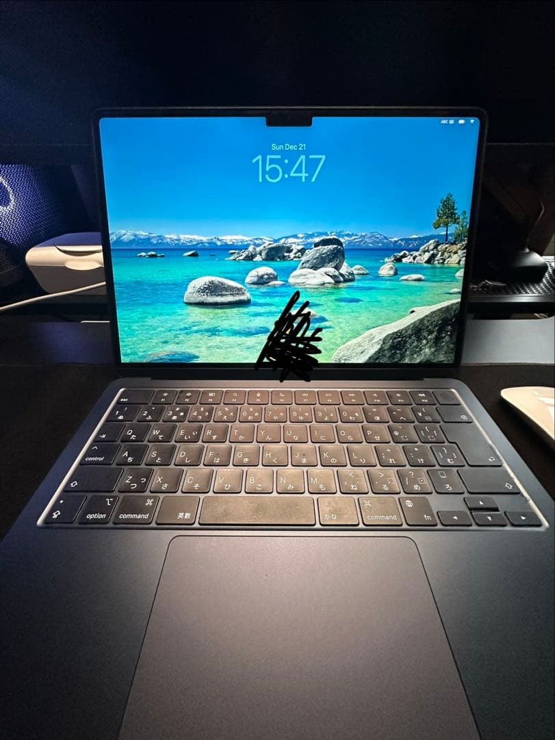 土*！様 M2 MacBook Air 8GB 256GBミッドナイト 本体