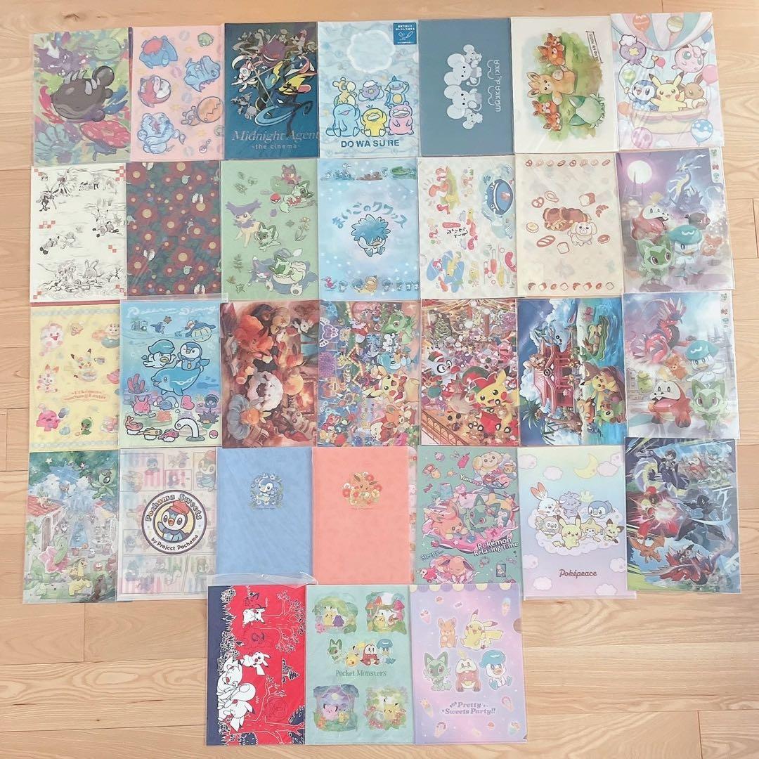 kiko様　ポケモンセンター　オリジナル　クリアファイル 31点