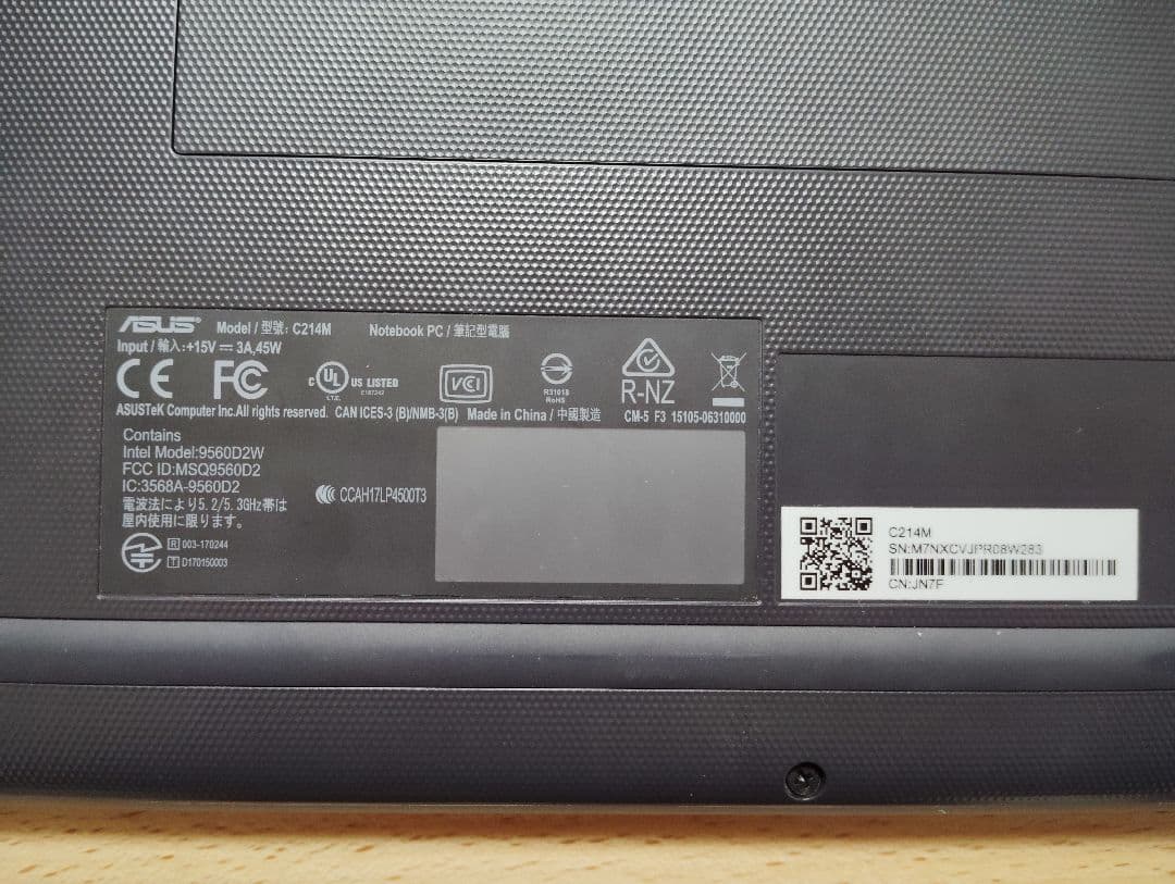 中古品 ASUS Chromebook Flip C214MA-GA0028