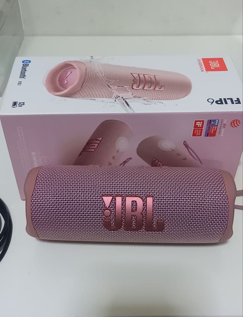 JBL FLIP6 Bluetoothスピーカー　ピンク