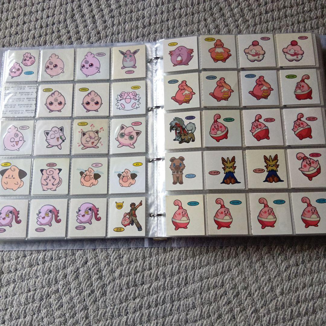 ポケモンデコキャラシール400枚以上アニメノンジャンルまとめ売り大量