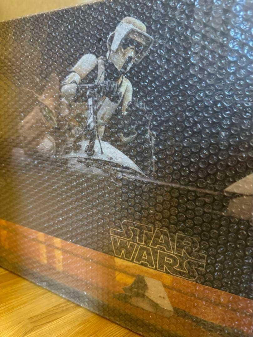 ホットトイズ １／６スケールフィギュア　スカウト・トルーパー＆スピーダー・バイク