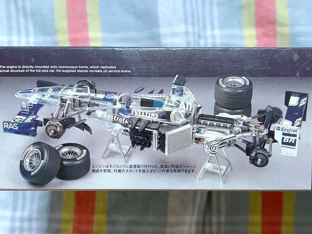 絶版 タミヤ 1/20 ウィリアムズ BMW FW24 イタリアGP フルビュー