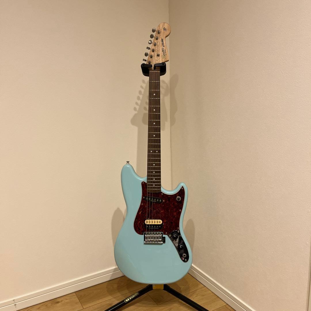 スクワイア Squier サイクロン ダフネブルー cyclone ダンカン