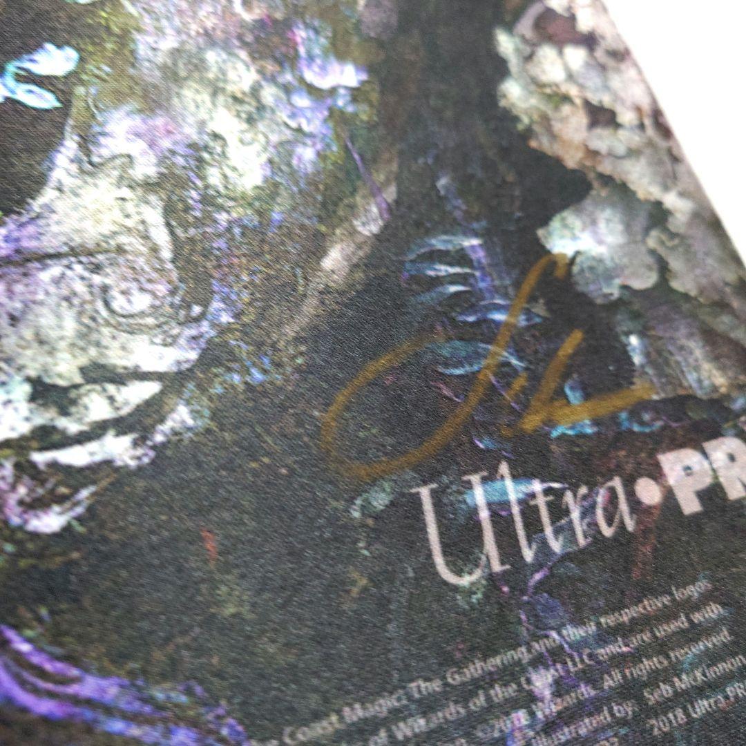 停滞 プレイマット Seb McKinnon サイン入り MTG