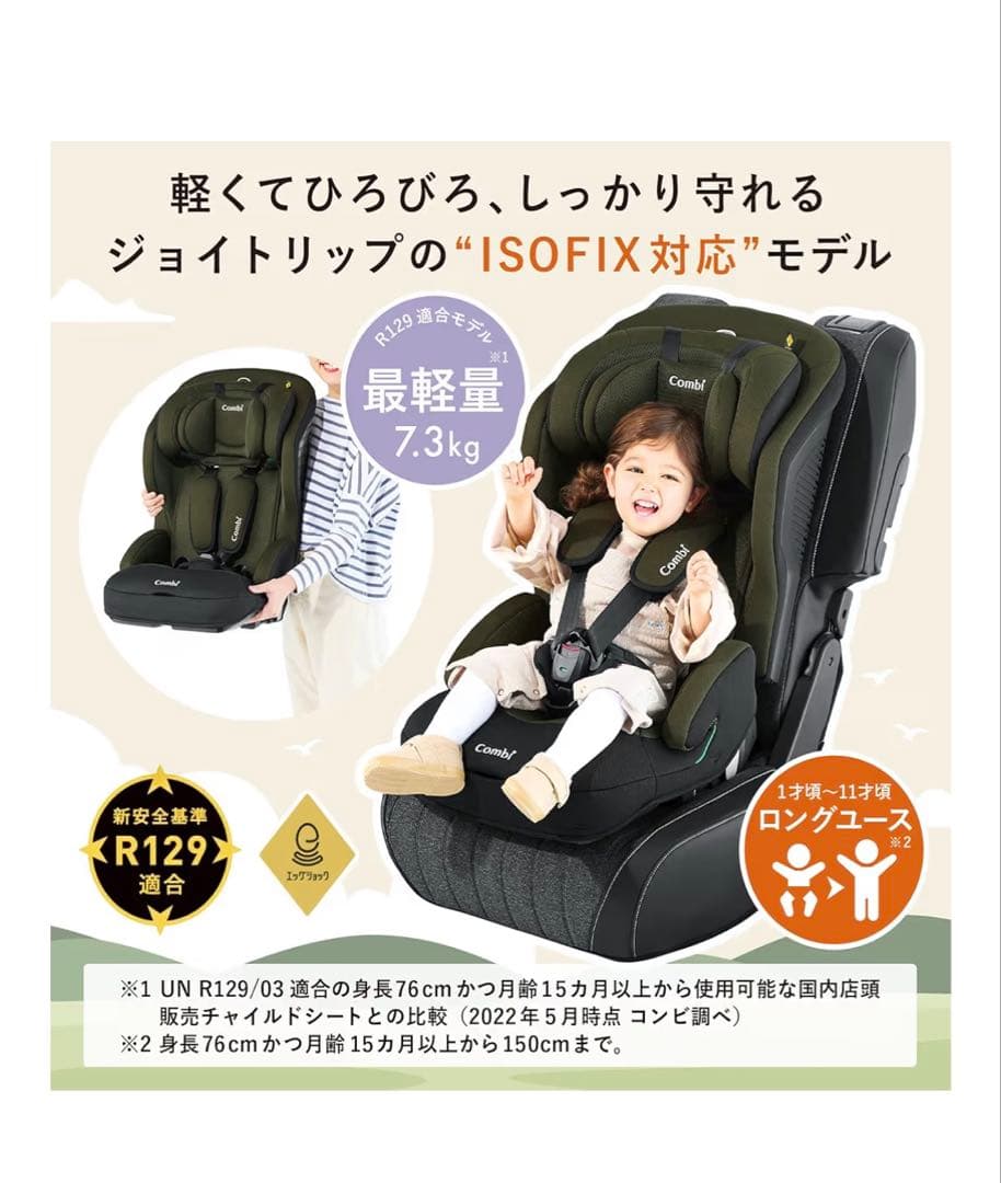Combi チャイルドシート ジョイトリップアドバンス 新品 未開封
