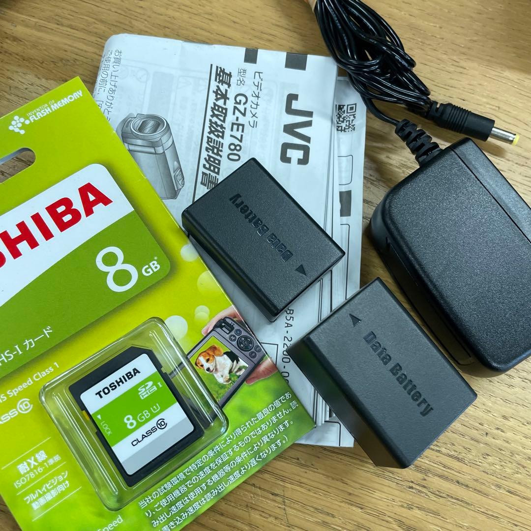 動作品 JVC GZ-E780 ビデオカメラ ハンディカム