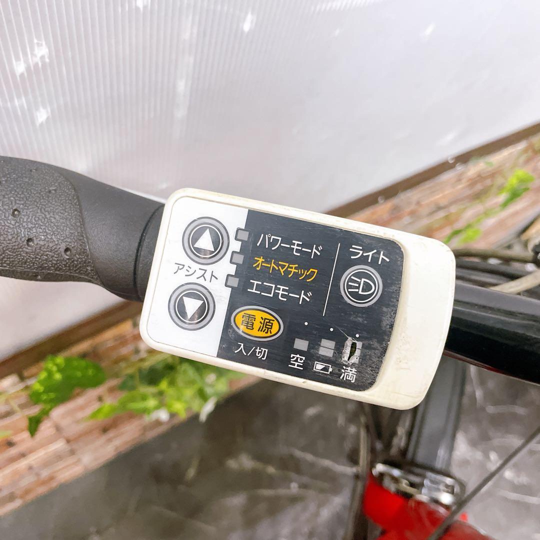 【44】電動自転車 Panasonic Little BEE レッド 20インチ