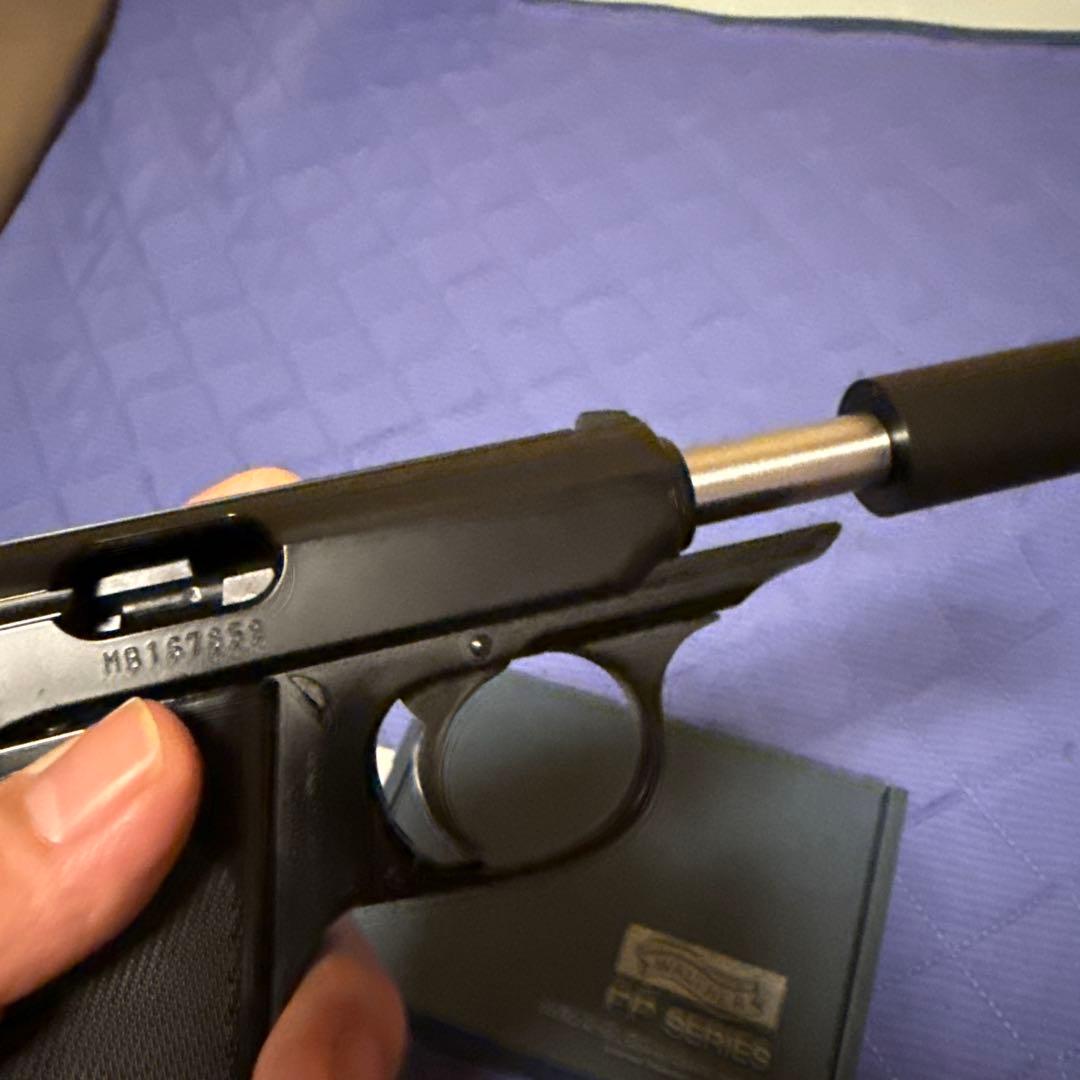 マルゼン　ppkブローバック＋サイレンサーセット『レア』