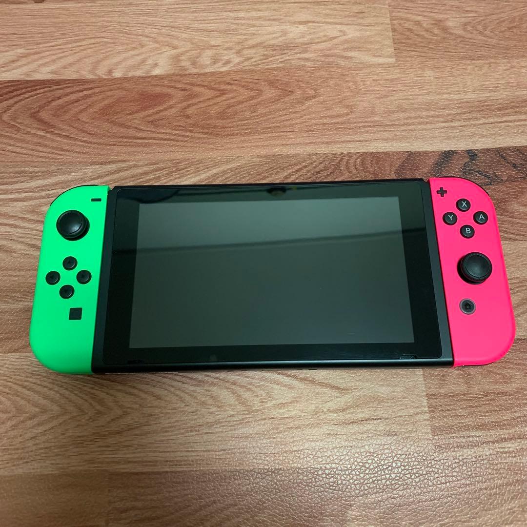 任天堂 Nintendo Switch 本体 スプラトゥーン2セット ソフト無し