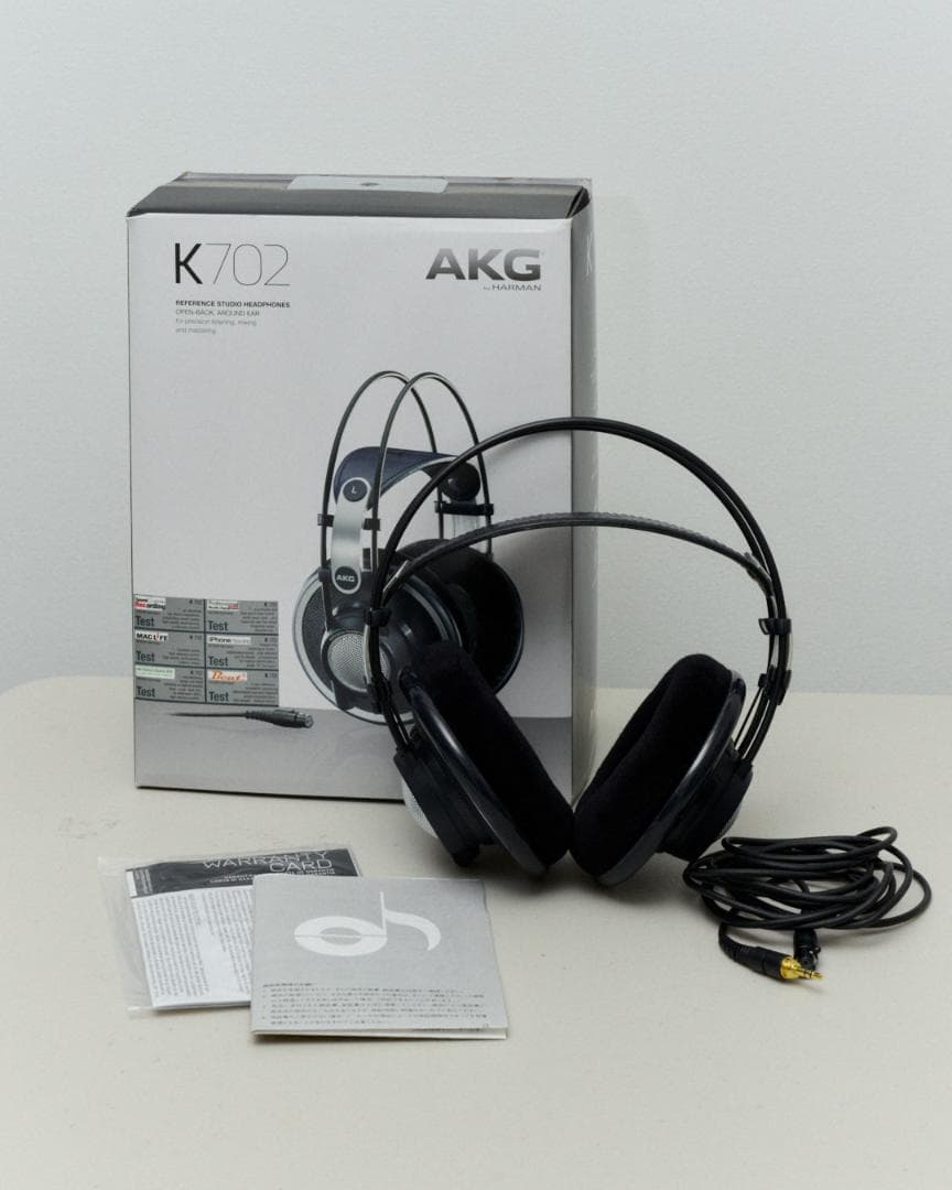 AKG K702 純正ケーブル 箱付き