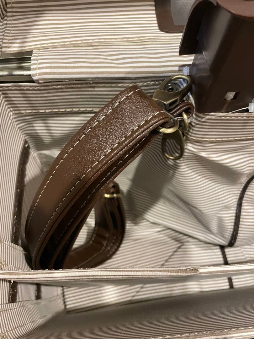 ちい　トップオープン・トランクキャリー 紺色　モアエルグMOIERG