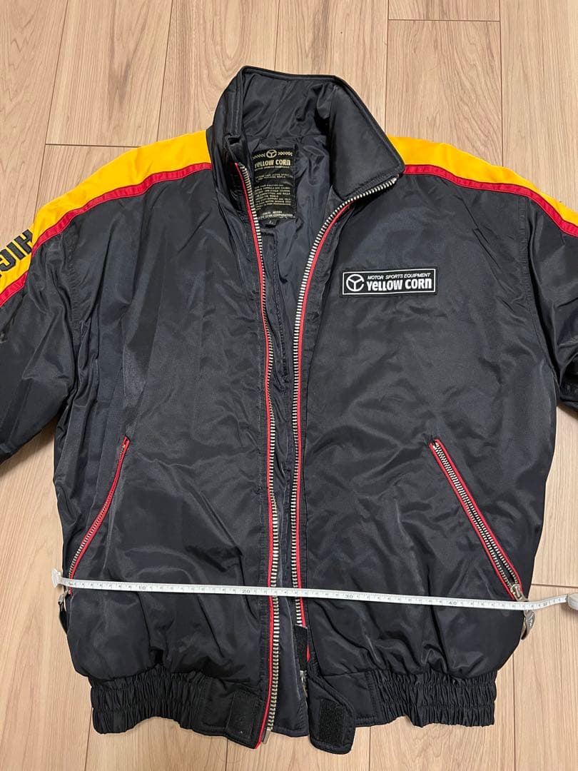 YELLOW CORN ライダースジャケット ブルゾン イエロー